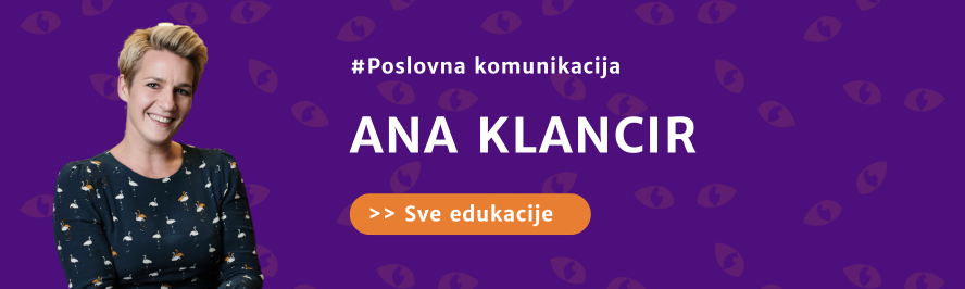 Ana Klancir - poslovne komunikacije