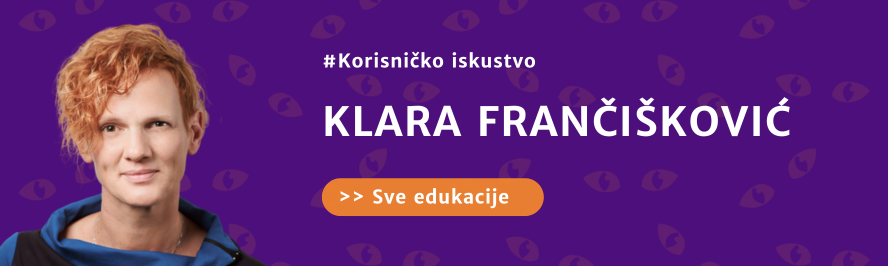 Klara Frančišković - korisničko iskustvo