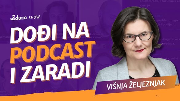 Kako nastupiti na video podcastu uživo i zaraditi | Višnja Željeznjak