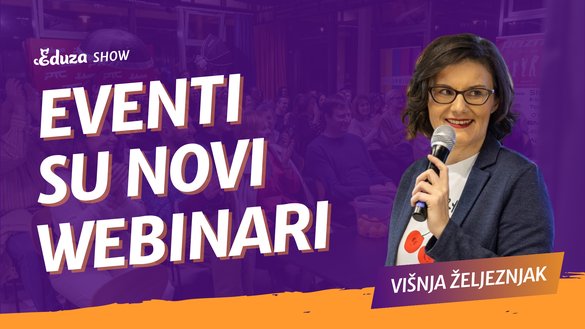 Eventi: novi model zarade od vlastitog znanja | Višnja Željeznjak