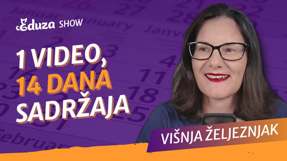 Kako prenamijeniti video podcast: demo uživo + AI alati | Višnja Željeznjak