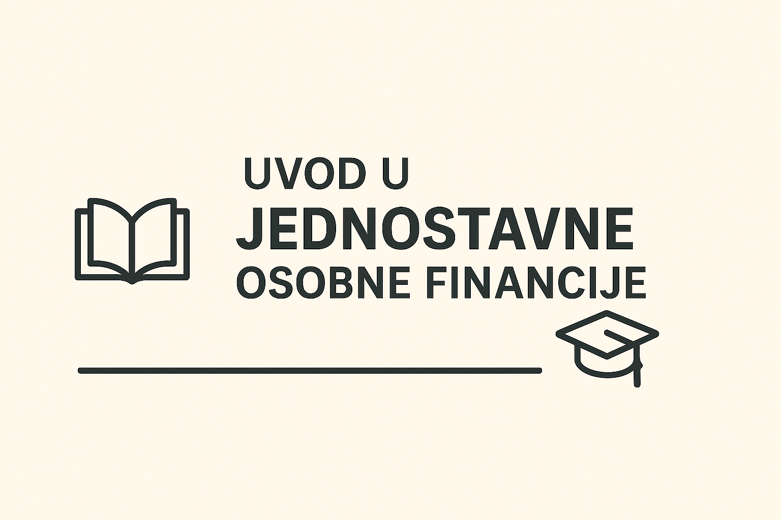 Cover Uvod u Jednostavne Osobne Financije