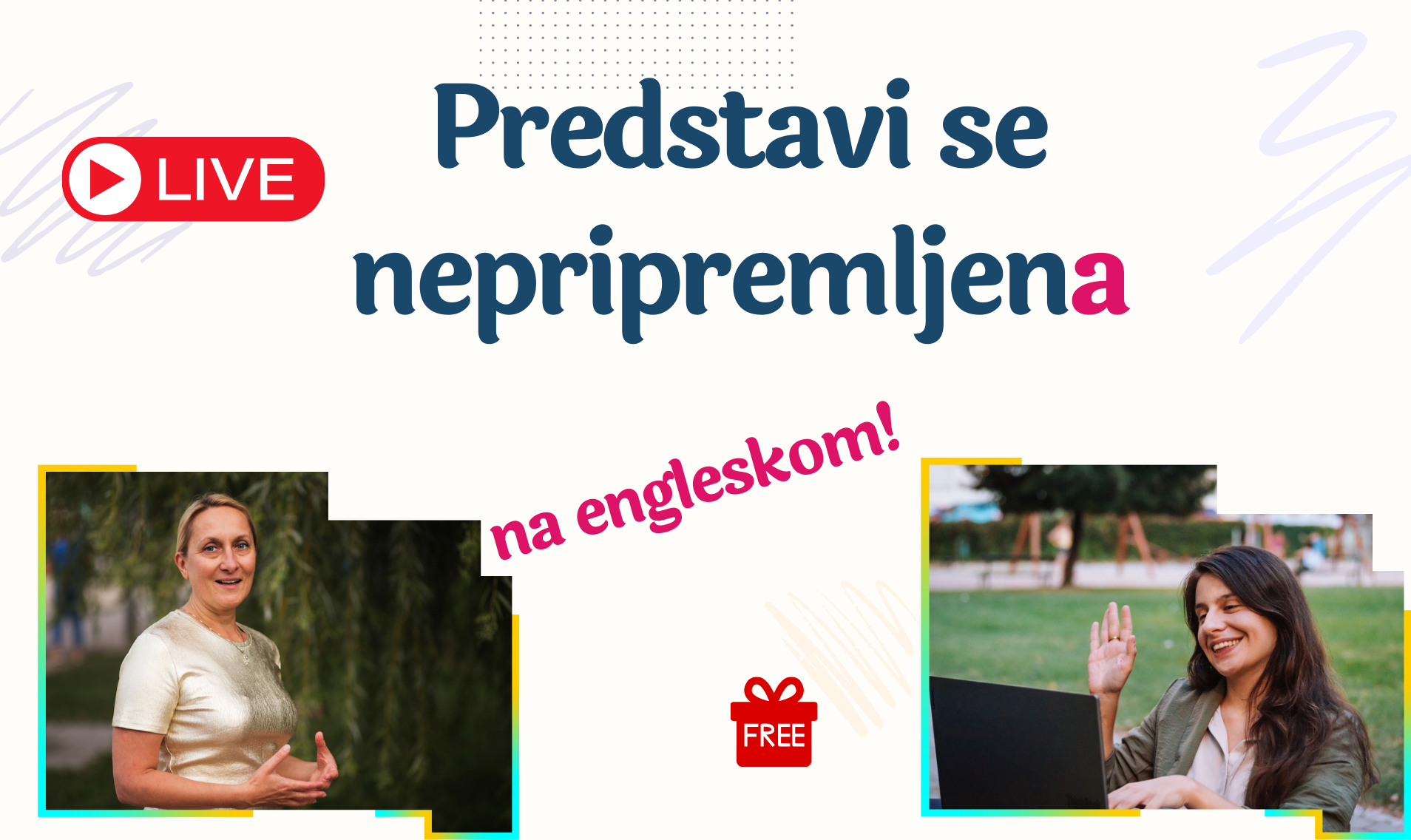 Cover Predstavi se nepripremljena na engleskom