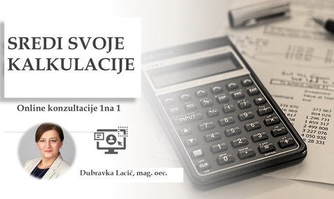 Sredi svoje kalkulacije
