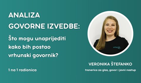 ANALIZA GOVORNE IZVEDBE: Što mogu unaprijediti kako bih postao vrhunski govornik?