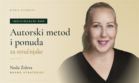 Autorski metod i ponuda za stručnjake
