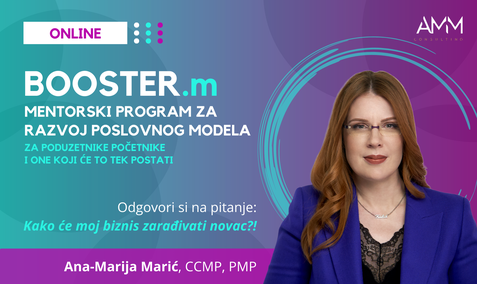 BOOSTER.m - Mentorski program za razvoj poslovnog modela