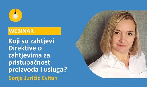 Koji su zahtjevi Direktive o zahtjevima za pristupačnost proizvoda i usluga?