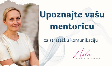 Upoznajte mentoricu za stratešku komunikaciju [BESPLATNO]