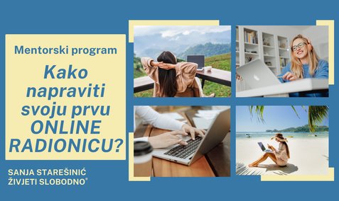 Kako napraviti svoju prvu online radionicu?