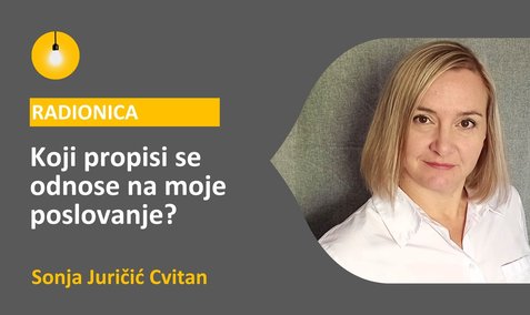Koji propisi se odnose na moje poslovanje?