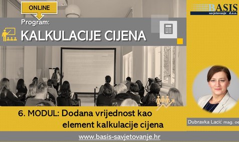 Dodana vrijednost kao element kalkulacije cijena