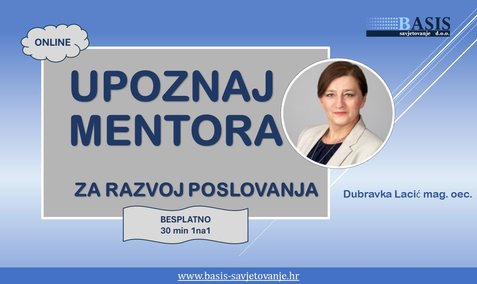 Upoznaj mentora za razvoj poslovanja