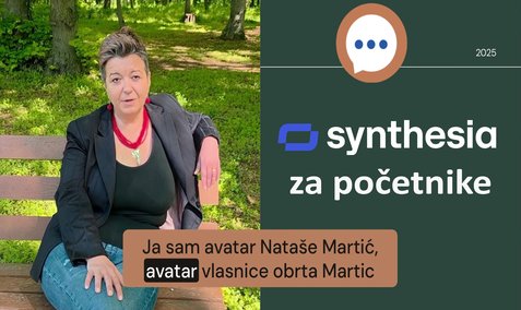Synthesia - naučite kreirati video s AI avatarima i glasom na 140+jezika