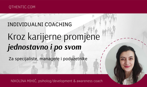 Kroz karijerne promjene jednostavno i po svom - individualni coaching