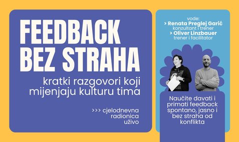 Feedback bez straha - kratki razgovori koji mijenjaju kulturu tima