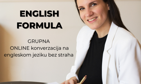 Konverzacija na engleskom jeziku bez straha ENGLISH FORMULA